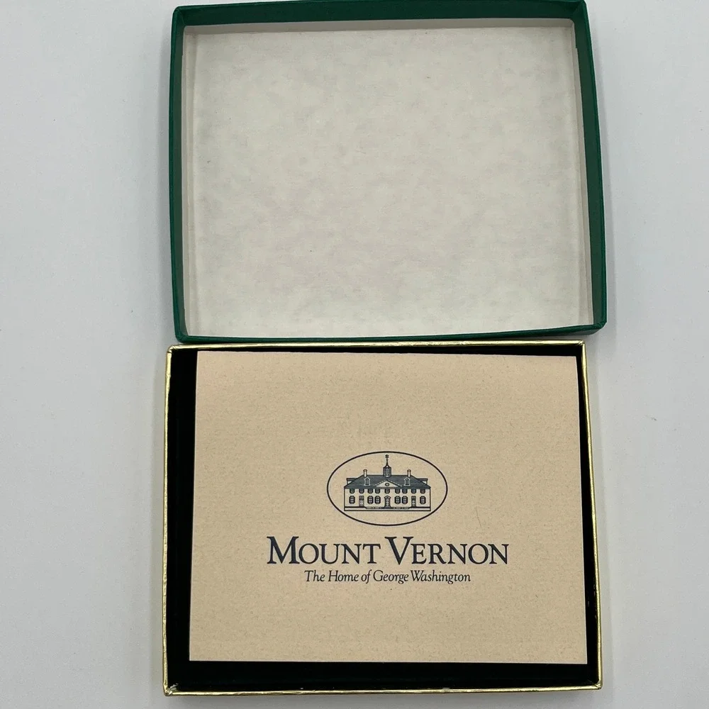 Mount Vernon‎ 1994 Christmas Ornament East Front Painting Circa 1792 with Box